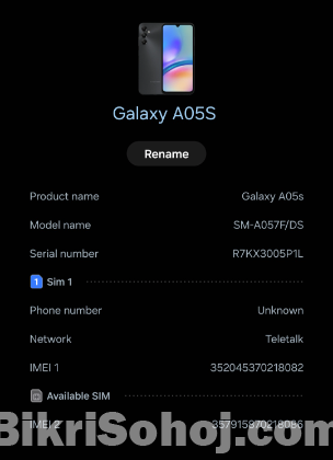 Galaxy A05s